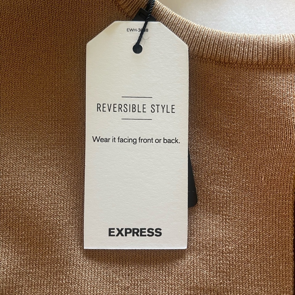 Express Tan Maxi Dress - Picture 3 of 4